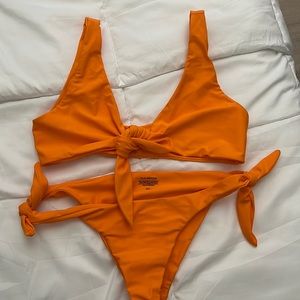 Tularosa Orange Bikini Set